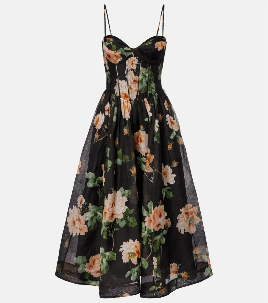 Shop Taylor Swift's Floral Bustier Dress