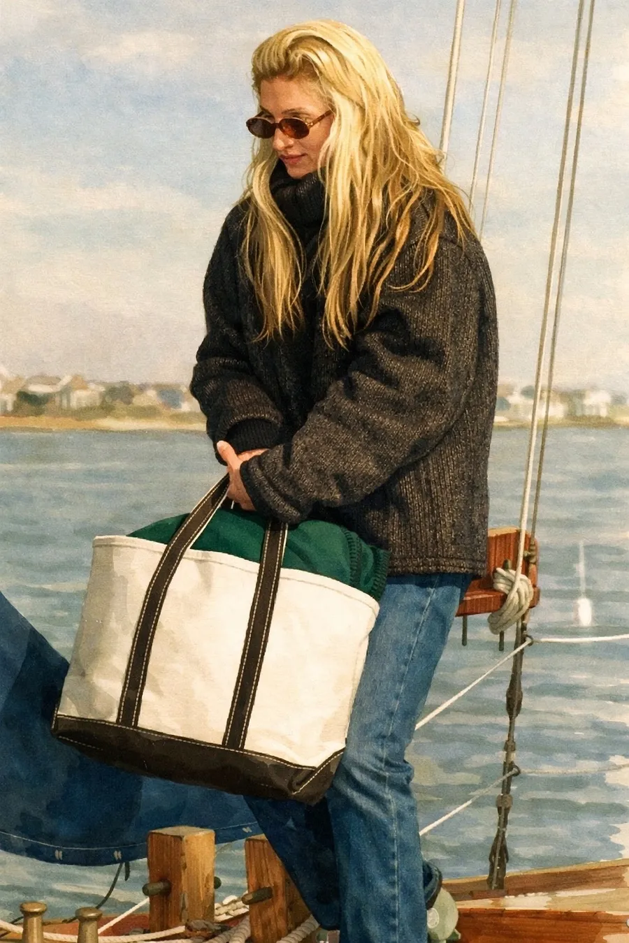 Carolyn Bessette-Kennedy's Summer Style In Hyannis Port