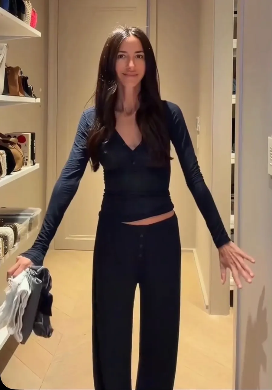 Arielle Charnas' Navy Lounge Set