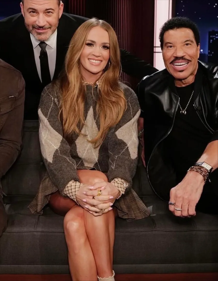 Carrie Underwood's Argyle Sweater