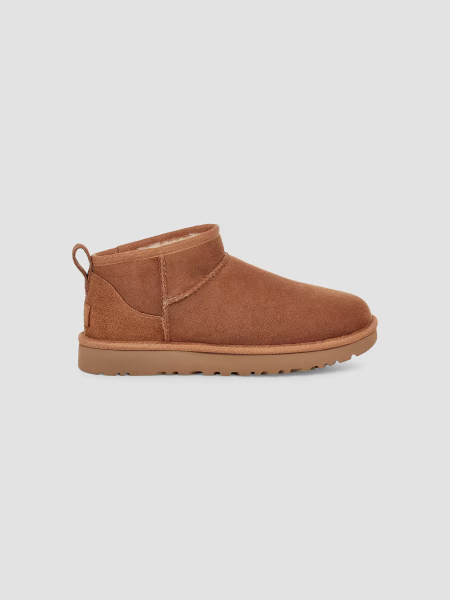 Shop Classic Ultra Mini Sheepskin Ankle Boots | Saks Fifth Avenue