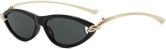 Shop COTIA 2025 Fashion Cat Eye Sunglasses Women Men Personality Oval Cateye Y2k Irregular Punk Hip Ho... | Amazon (US)