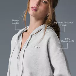 Shop Accolade Full Zip Hoodie | Alo Yoga (US)