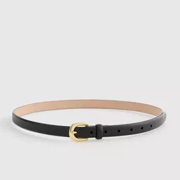 Shop Sofia European Leather Skinny Belt | Quince