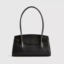 Shop Italian Leather Double Strap Shoulder Bag | Quince