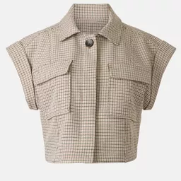 Shop Derek Lam 10 Crosby x RTR Utility Short Sleeve Jacket | Rent the Runway