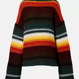 Shop Khaite Yanis striped cashmere sweater | Mytheresa (US/CA)