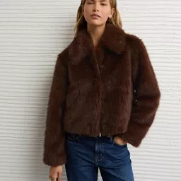 Shop AE Faux Fur Coat | American Eagle Outfitters (US & CA)