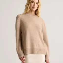 Shop Mongolian Cashmere Oversized Crewneck Sweater | Quince