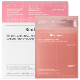 Shop Biodance Bio Collagen Real Deep Spicule 2 Step Mask - 4 Pack for Glow & Pore Care | Sephora (US)