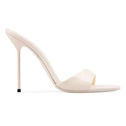 Shop Paris Texas Lidia 100MM Leather Mules | Saks Fifth Avenue