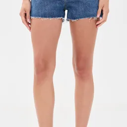 Shop PARKE Cut Off Shorts Med Wash | Shopbop