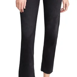 Shop RE/DONE 70s Stove Pipe Washed Noir | Shopbop