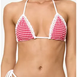 Shop LSPACE Samba Embroidered Trim Bikini Top | Nordstrom