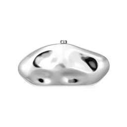 Shop Womens Caldera Metallic Clutch Bag - Shiny Silver | Saks Fifth Avenue