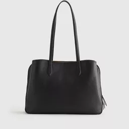 Shop Italian Leather Triple Compartment Work Tote | Quince