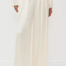 Shop Georgia Satin Stripe Marne Pants | Shopbop