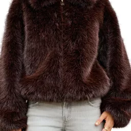Shop NEXT Faux Fur Zip Jacket | Nordstrom