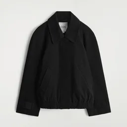 Shop Rounded Cotton Blouson Jacket | COS (US)