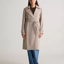 Shop Stretch Crepe Trench Coat | Quince