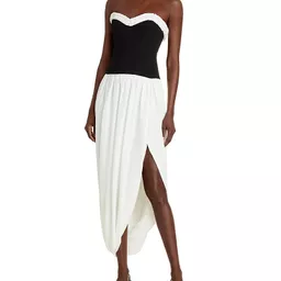 Shop Simkhai Augusta Bustier Midi Dress | Bloomingdales (US)