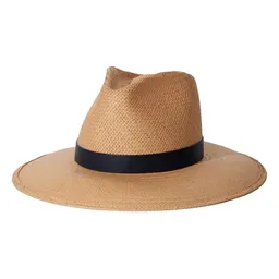 Shop Janessa Leone Leah Straw Fedora in Sand | Nordstrom