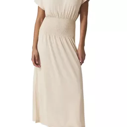 Shop Splendid Giada Smock Waist Sandwash Knit Midi Dress | Nordstrom