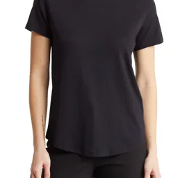 Shop Short Sleeve Shirttail Crewneck Tee | Nordstrom Rack