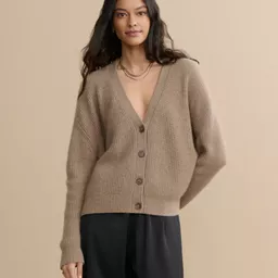 Shop Cropped Cashmere Cocoon Cardigan | Jenni Kayne