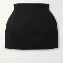 Shop WARDROBE. NYC - + Rhw Twill Mini Skirt - Black | NET-A-PORTER (US)