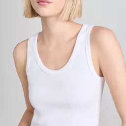 Shop Blondie Structured Rib Bra Friendly Tank | Shopbop