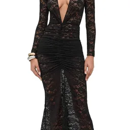 Shop Ronny Kobo Nelli Dress Black | Shopbop