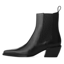 Shop Joni Leather Chelsea Boots | Saks Fifth Avenue