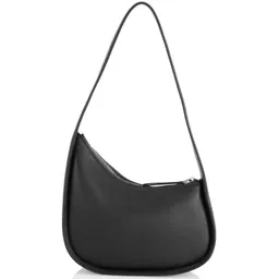 Shop The Row Half Moon Leather Shoulder Bag | Saks Fifth Avenue
