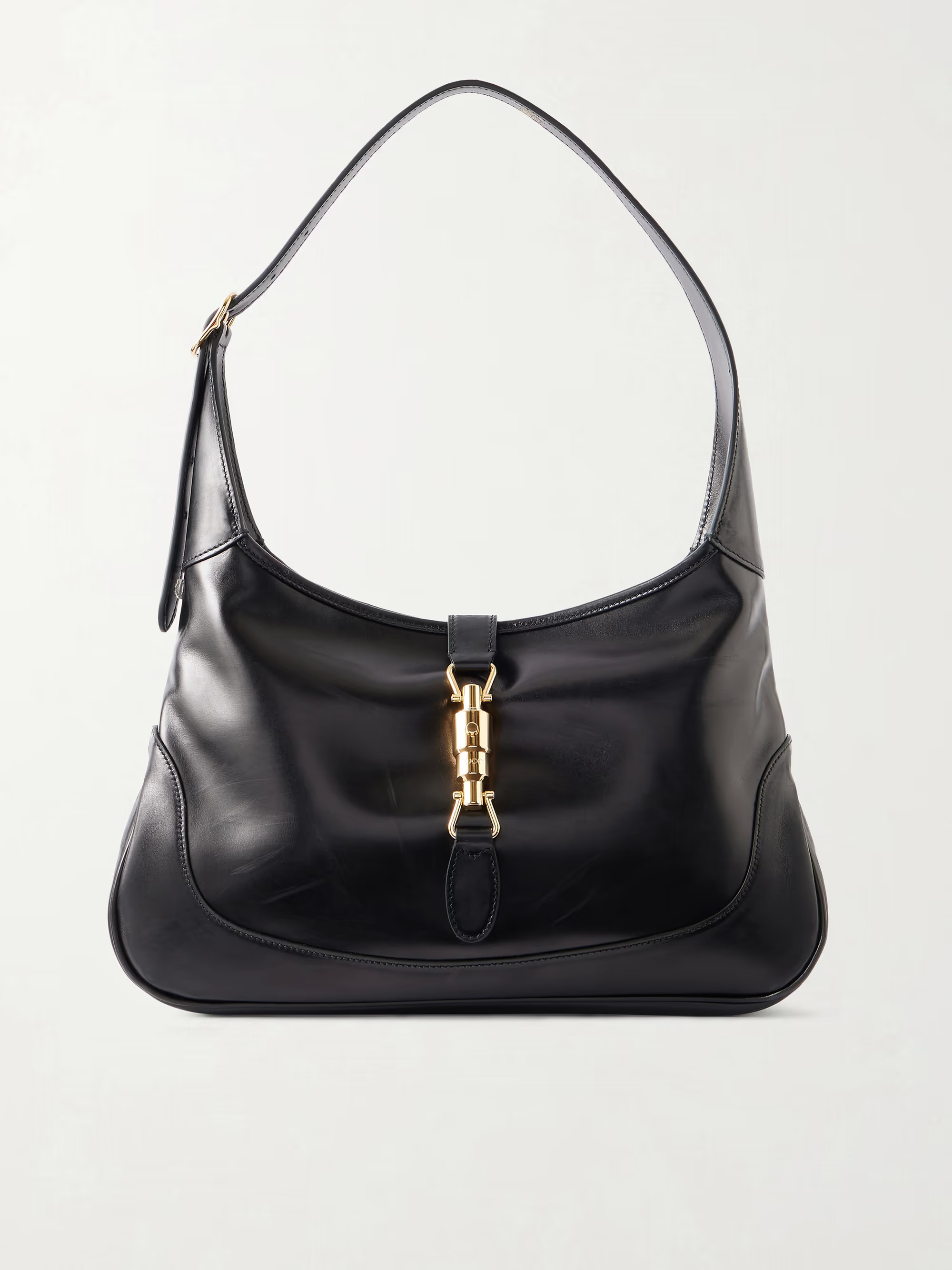 Shop GUCCI Jackie 1961 leather shoulder bag | NET-A-PORTER (US)