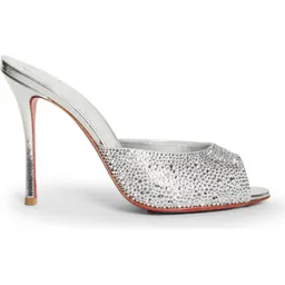 Shop Christian Louboutin Me Dolly Crystal Embellished Slide (Women) | Nordstrom