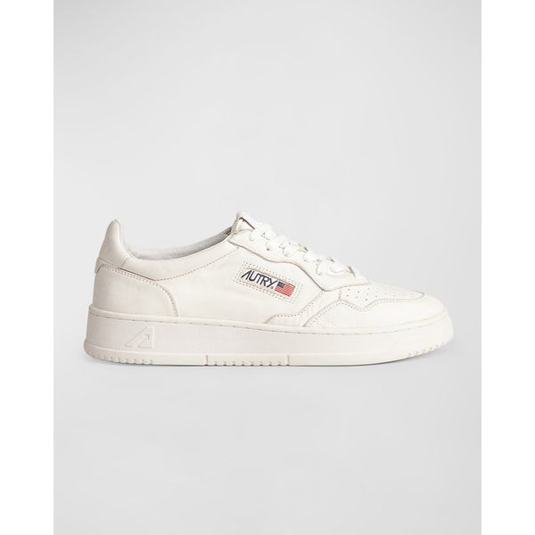 Shop AUTRY | Medalist Suede Low Top Sneakers