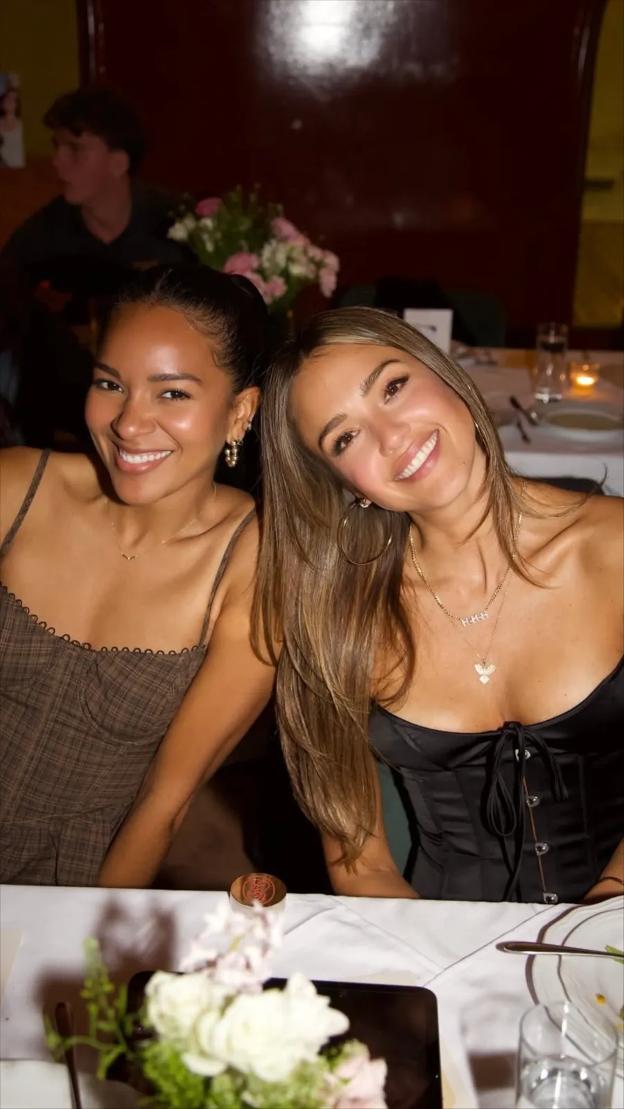 Jessica Alba's Black Corset