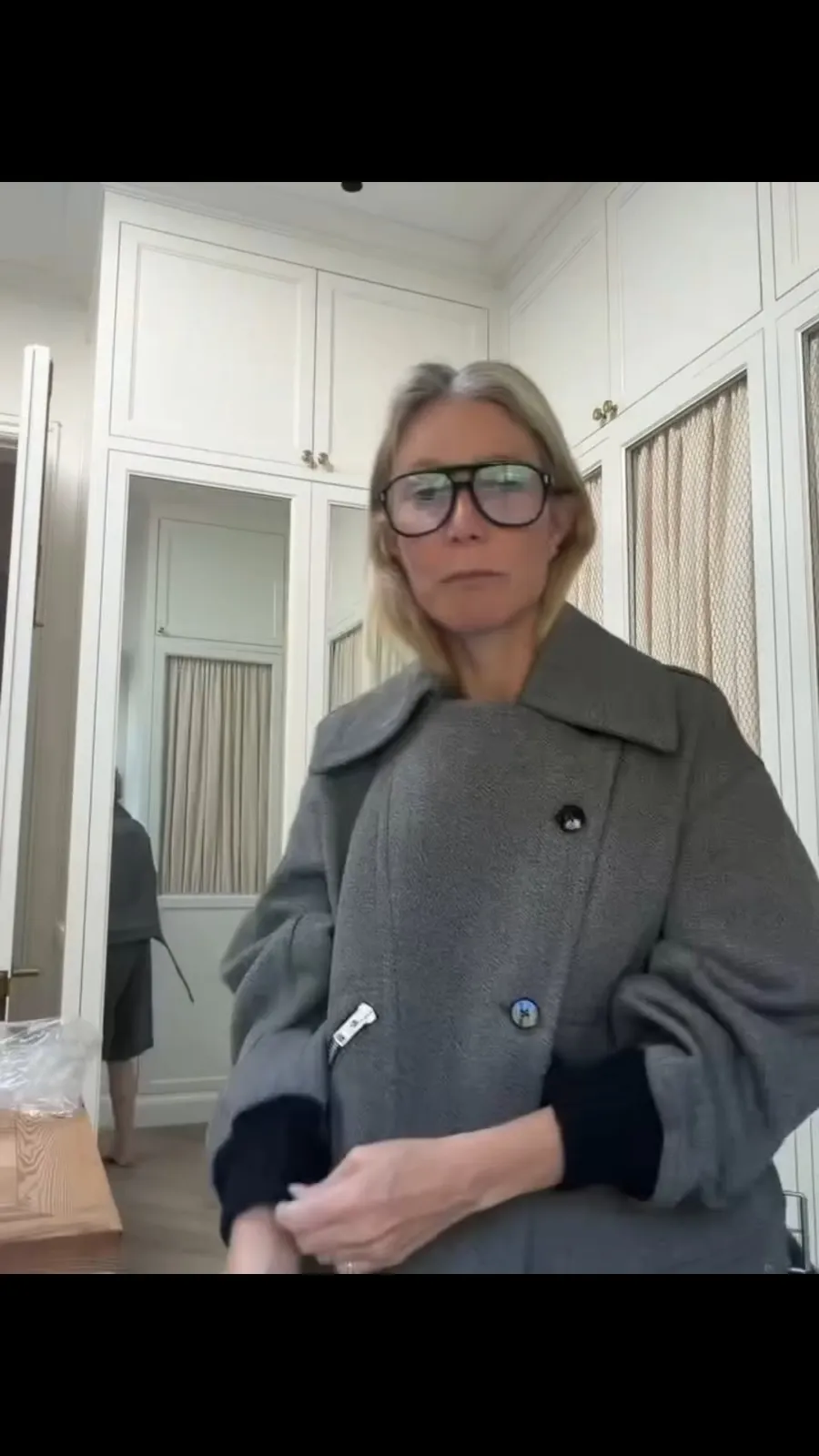 Gwyneth Paltrow's Oversize Engineered Bomber