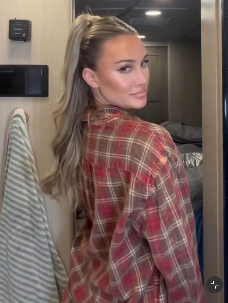 Brittany Aldean's Distressed Top